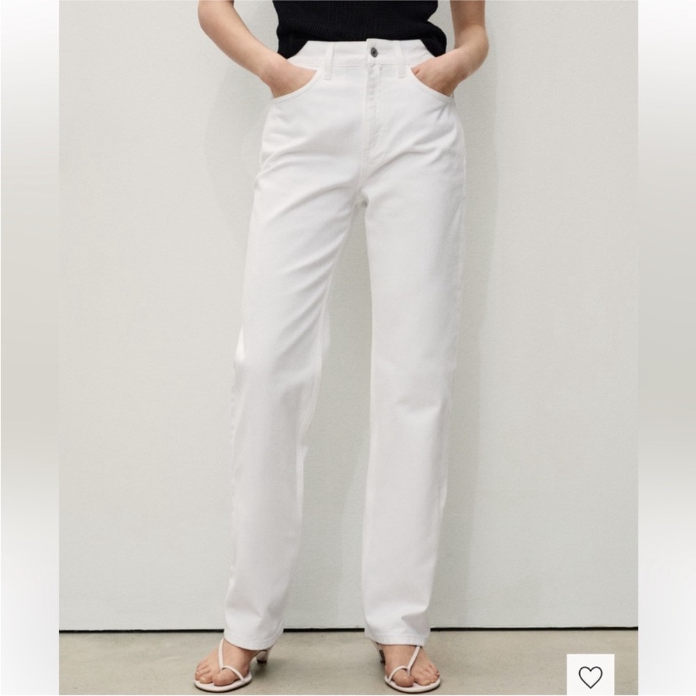 MANGO MATILDA WHITE JEANS